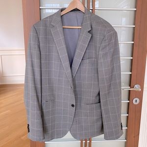 Men’s Boss blazer woven in Italy